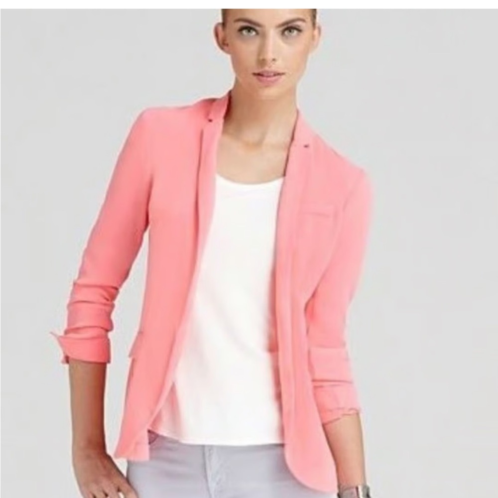 NWOT Diane Von Furstenberg Victor Blazer
- Coral Pink
